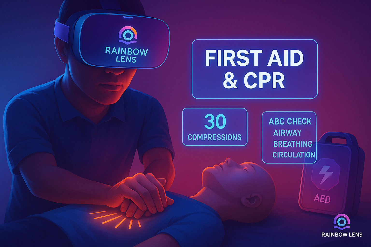 First Aid & CPR VR Training